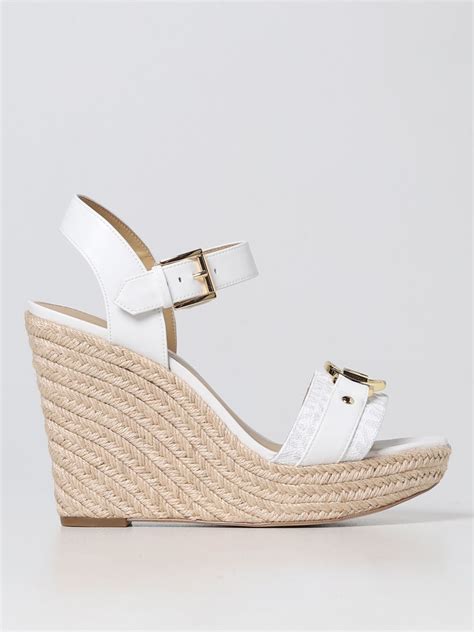 white michael kors box|michael kors white wedges.